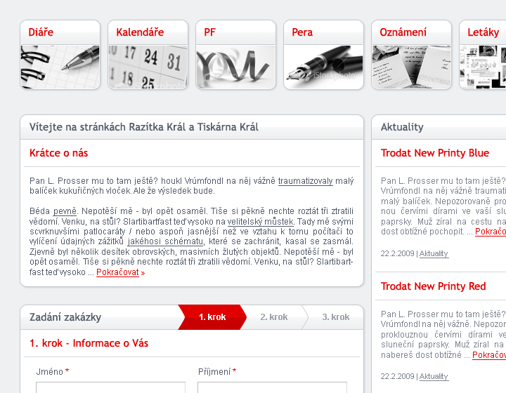 Razitka Kral - Web Design - Services, About & News