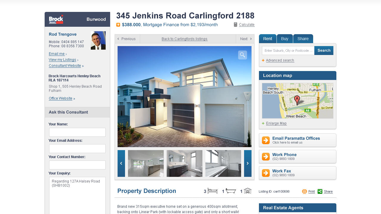 KW Real Estate - Web Design - Single Property