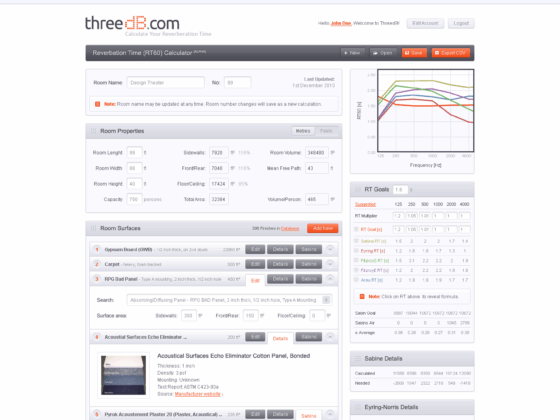 ThreeDB - Web Design - Homepage