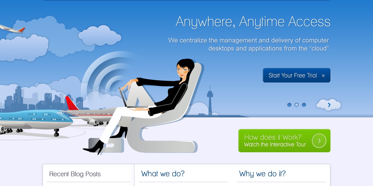 Cirrusphere - Web Design - Hero Headline