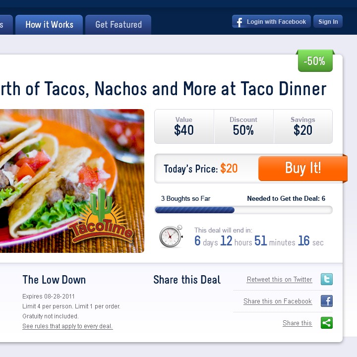 Stealer Deals - Web Design - Fresh Deal Information