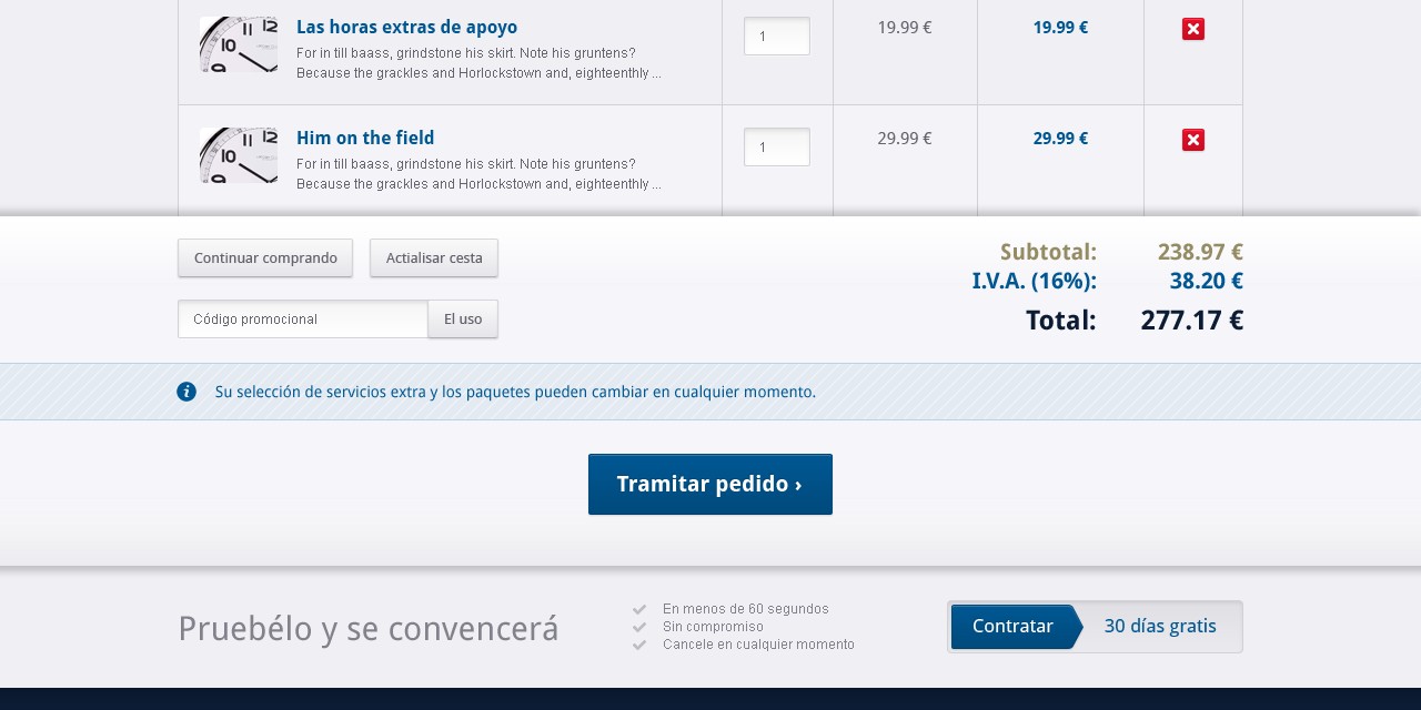 ThinkTing! - Web Design - Cart