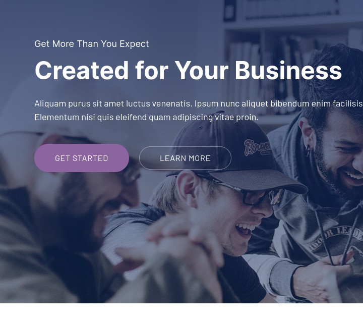 Aidea by FORQY - Business WordPress Theme - Hero