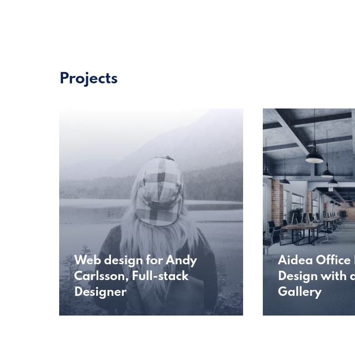 Aidea by FORQY - Multipurpose WordPress Theme - Projects