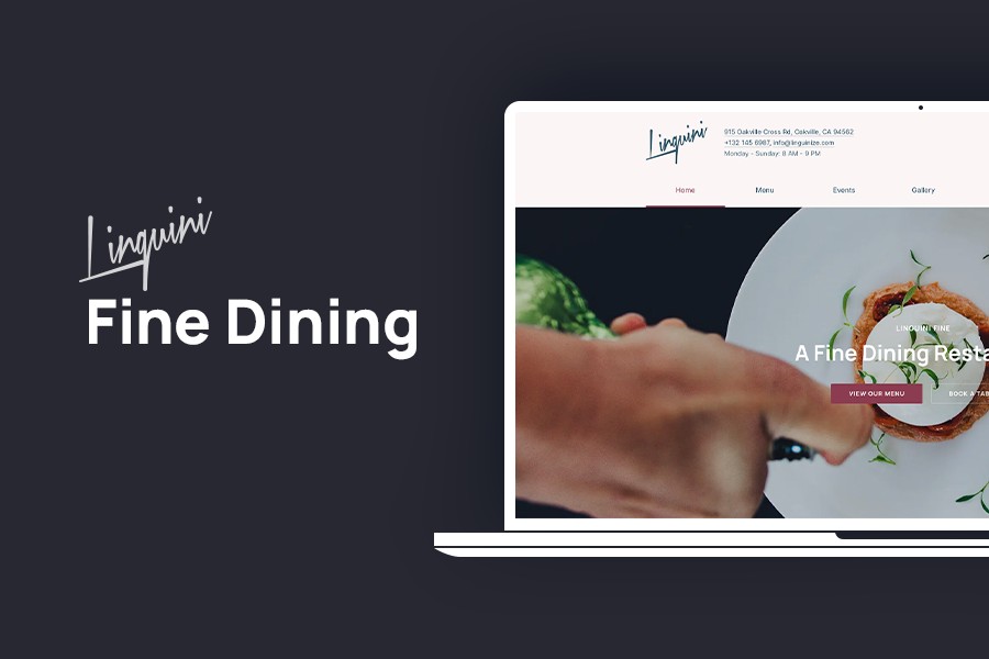 Linguini by FORQY - Fine Dining WordPresss Theme