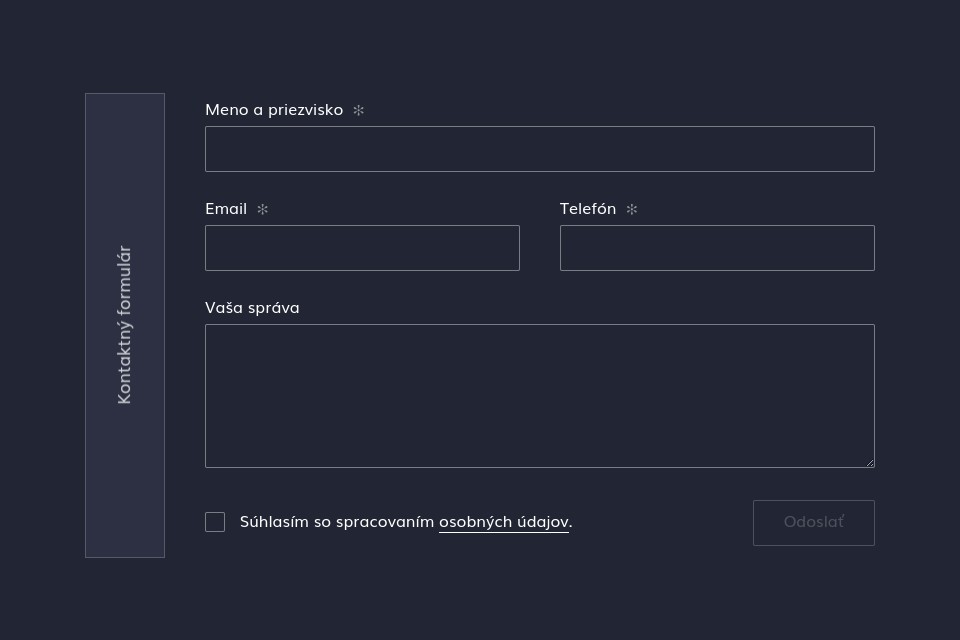 Resido - Web Development - Contact Form
