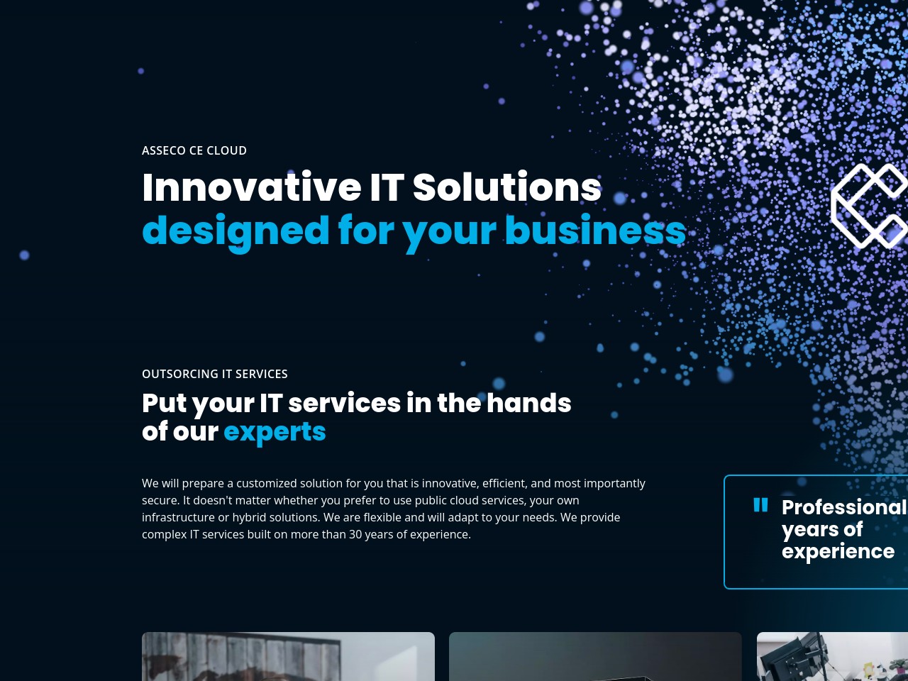 Asseco CE Cloud - Web Development - Headline