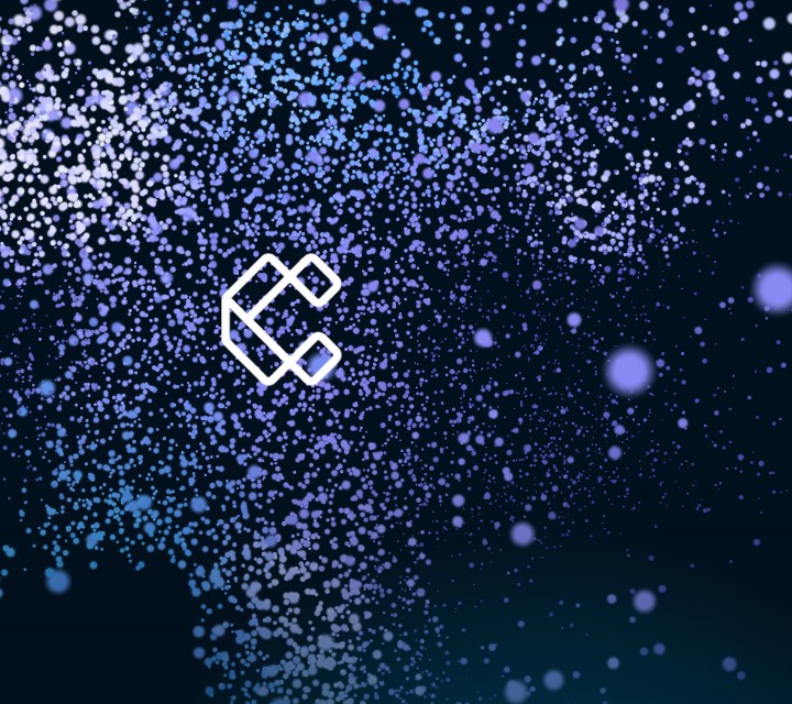 Asseco CE Cloud - Web Development - GSAP Particles