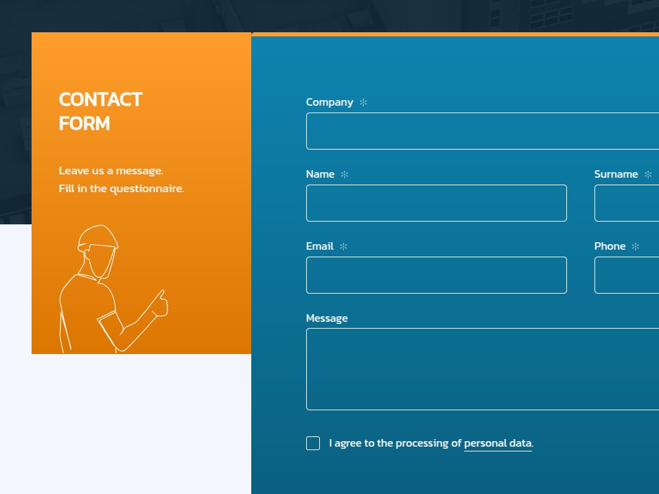 Goltech - Web Development - Contact Form