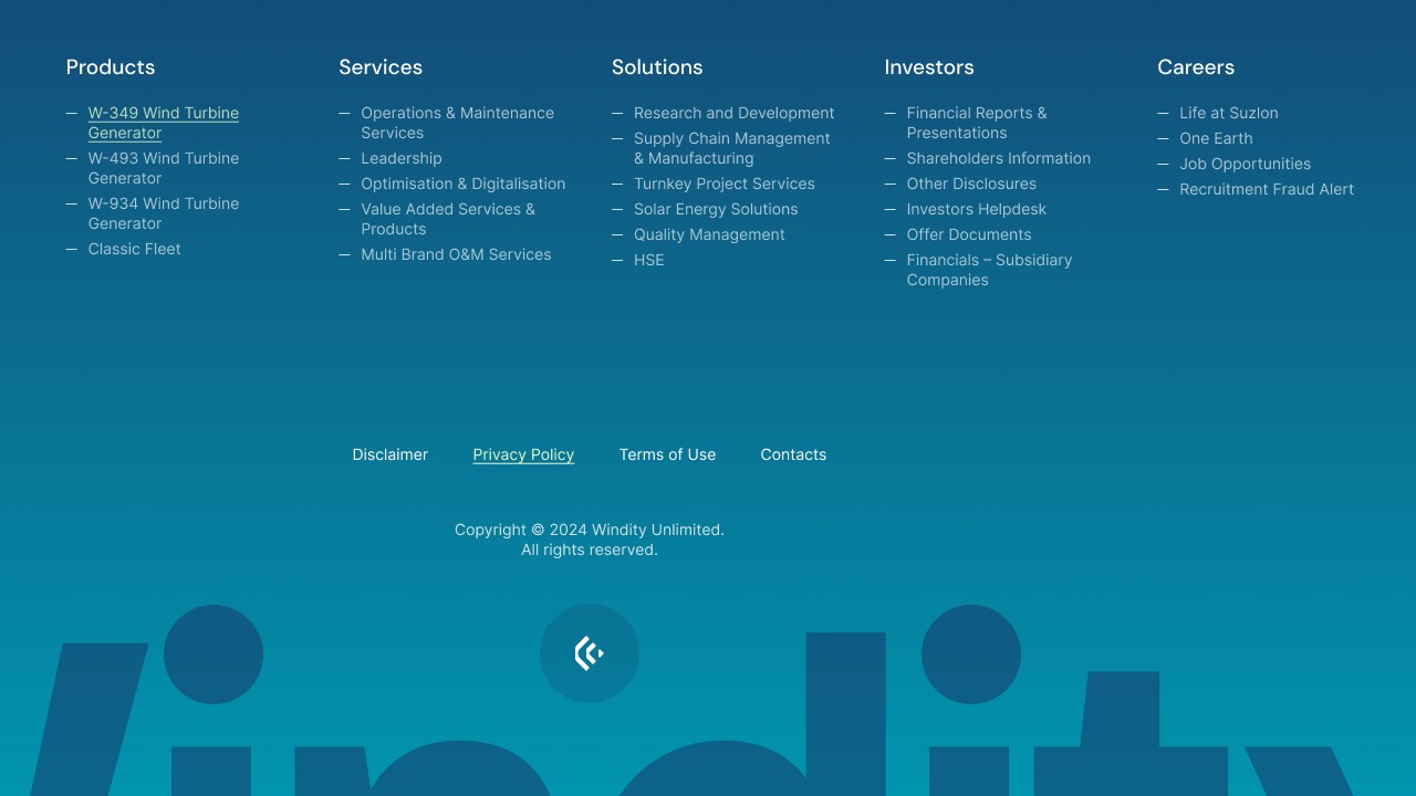 Windity - Web Design - Footer