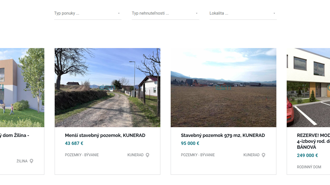 Esti - Web Development - Properties