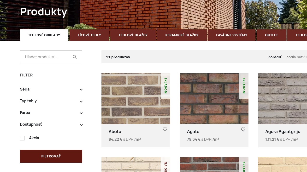 Fabrick - Web Development - Products