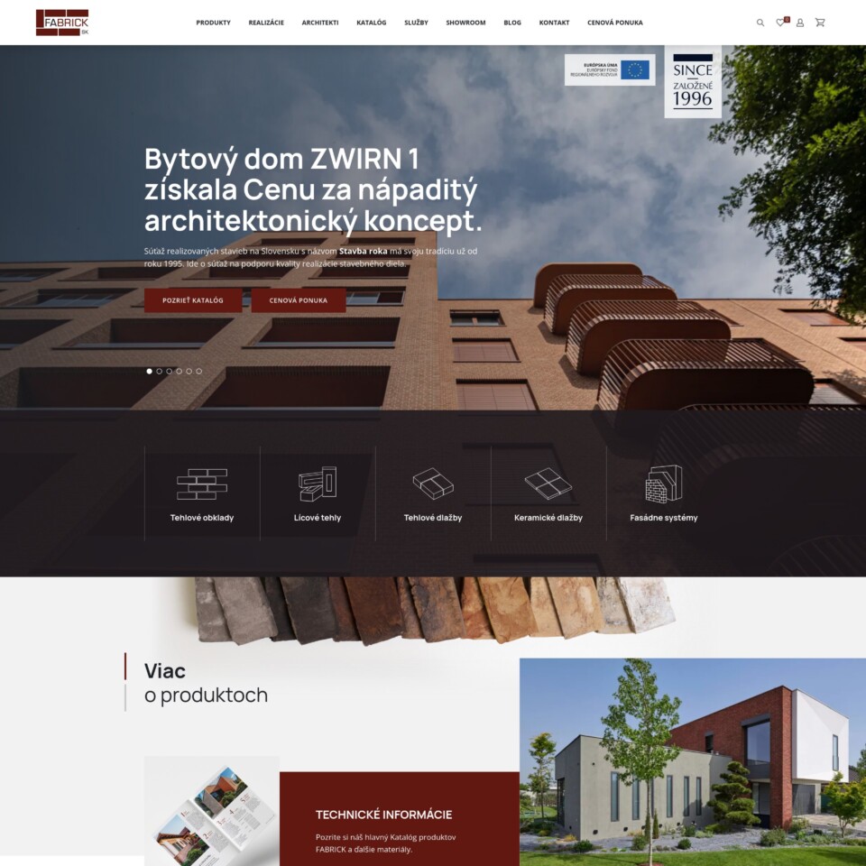 Fabrick - Web Development - Homepage