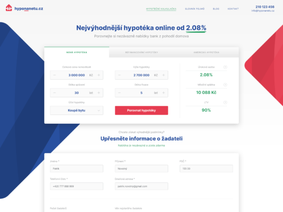 Hyponanetu - Web Design & Development - Homepage