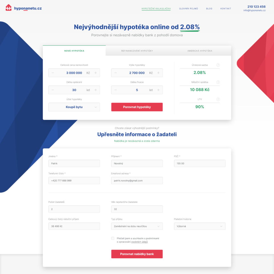 Hyponanetu - Web Design & Development - Homepage