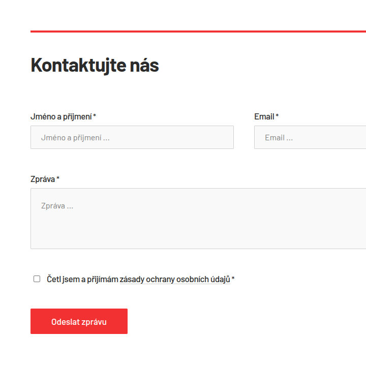 MSCS - Web Design & Development - Contact Form