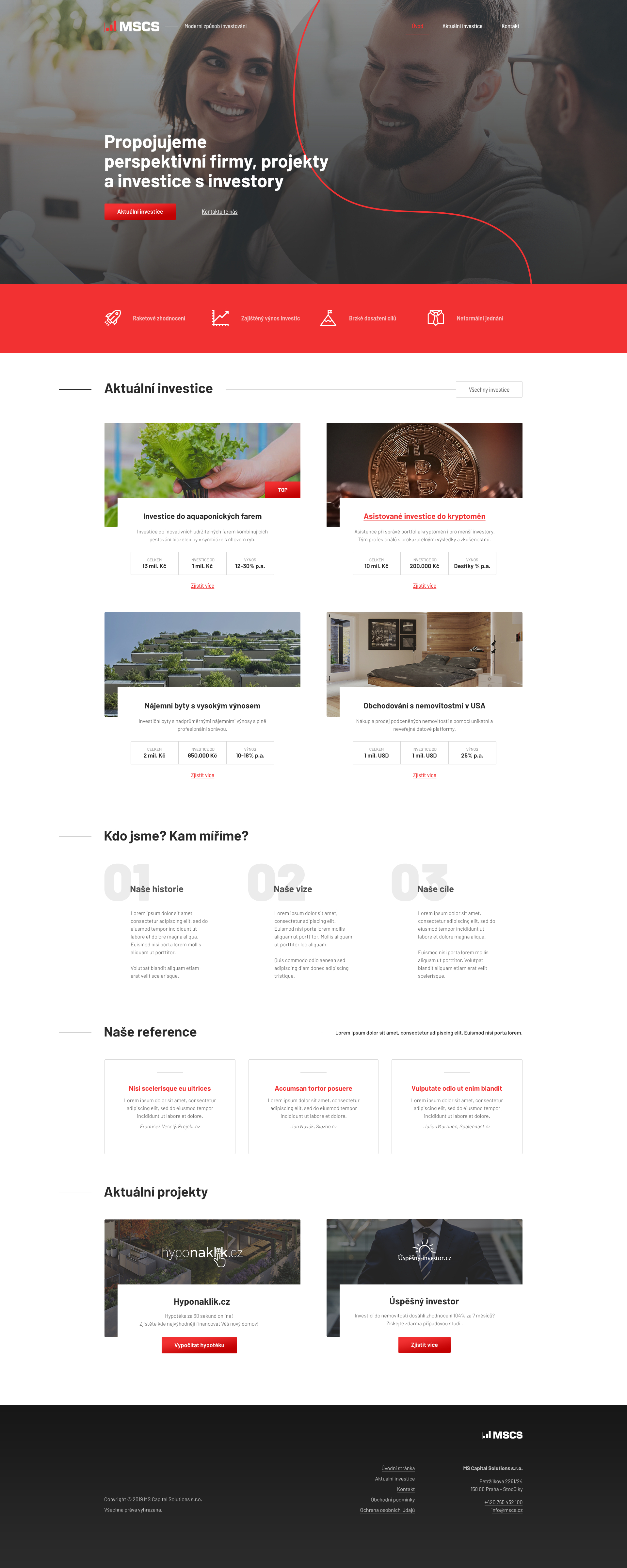 MSCS - Web Design & Development - Homepage