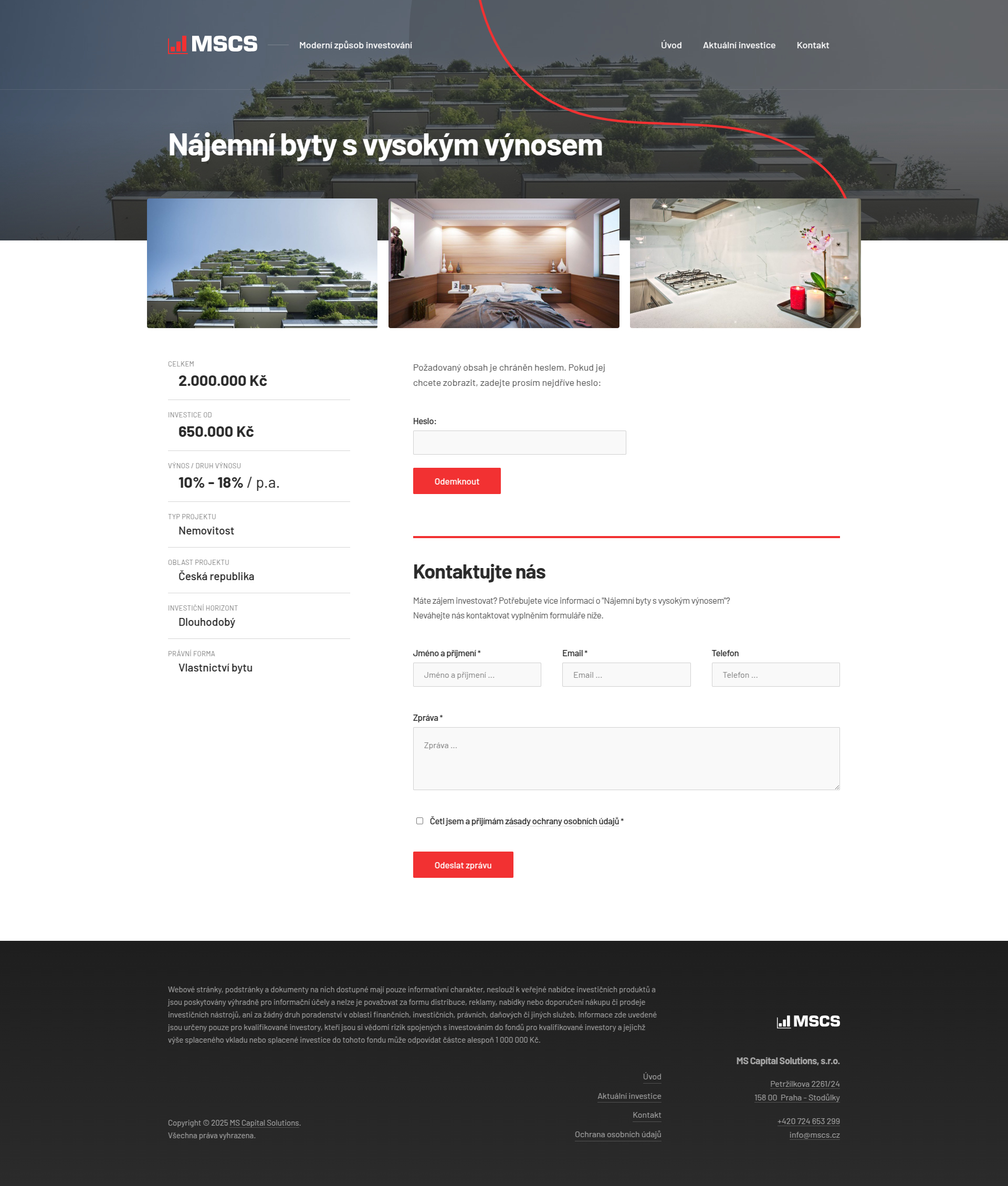 MSCS - Web Design & Development - Single Investment