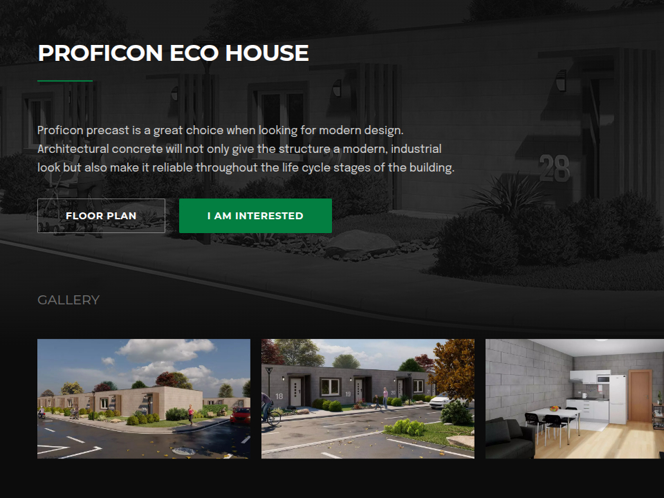 Proficon - Web Development - House