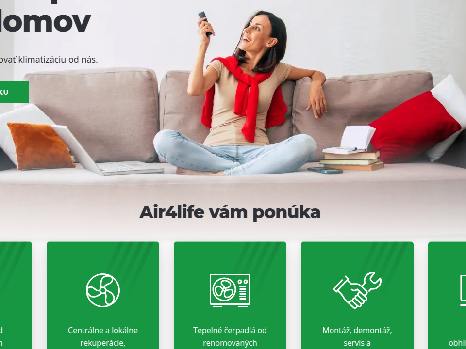 Air4Life - Web Development - Offer