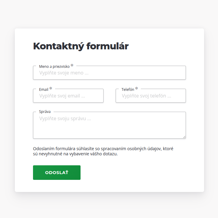Air4Life - Web Development - Contact Form