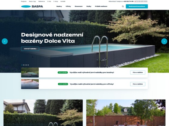 Baspa - Web Development - Homepage