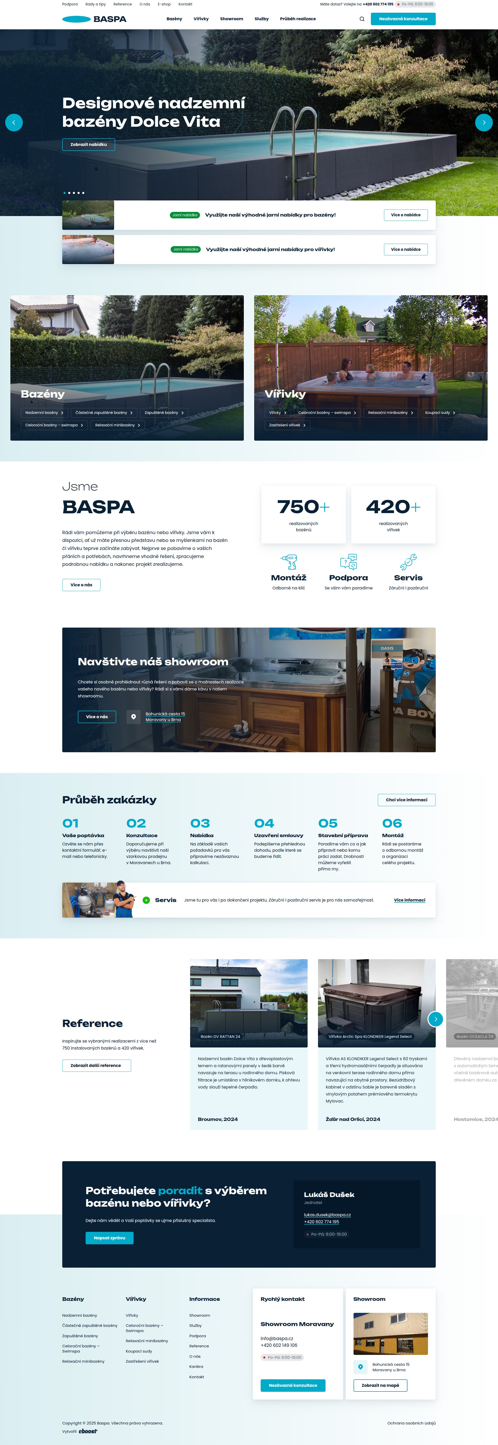 Baspa - Web Development - Homepage