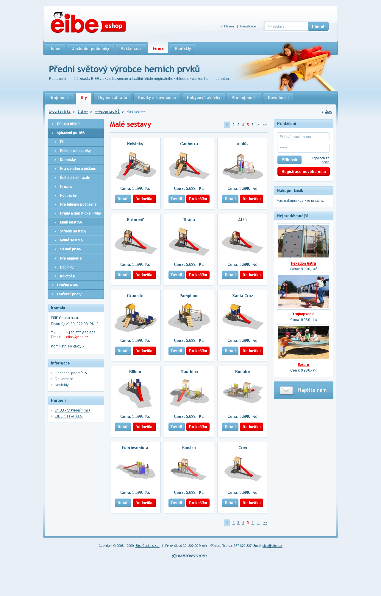 Eibe - Web Design - Homepage