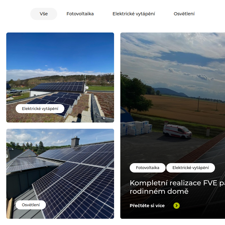 Elektro-M - Web Development - References