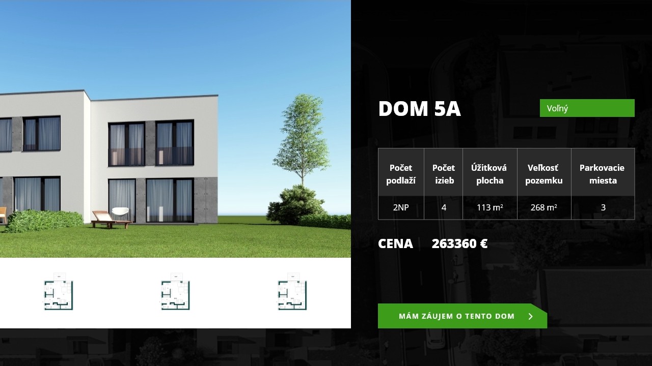 Green Residence - Web Development - Single House