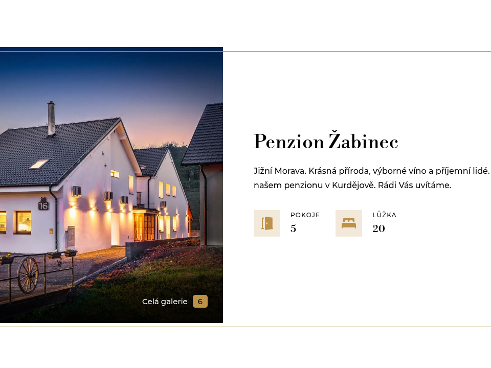 Hotel Kurdejov - Web Development - Accommodation