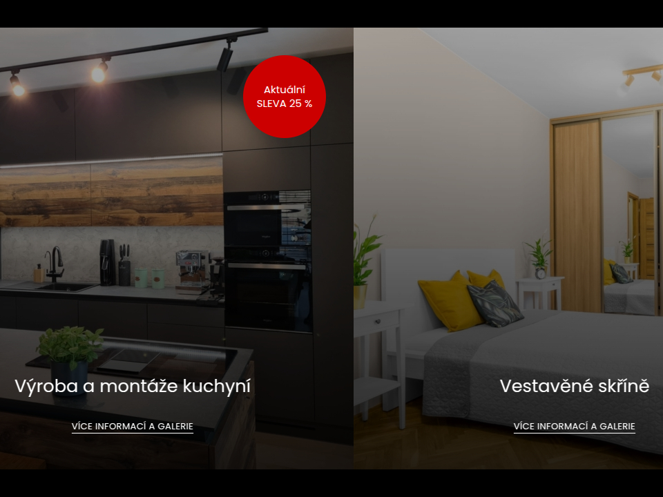 JG Interier - Web Development - Services