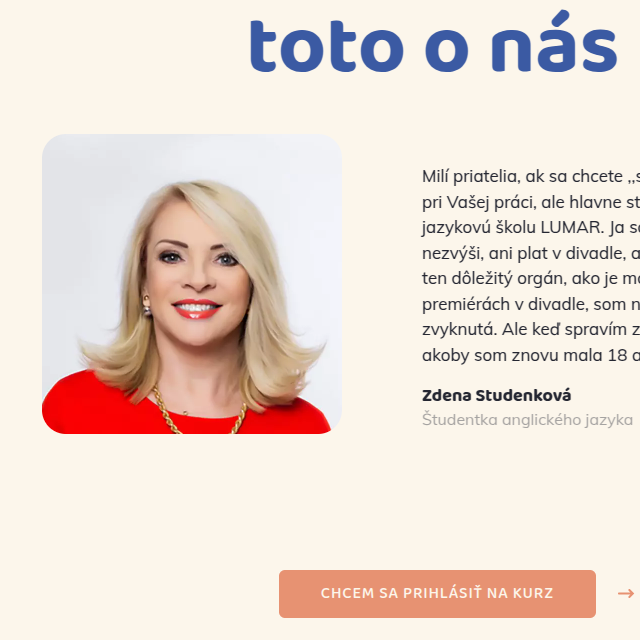 Lumar - Web Development - References Section