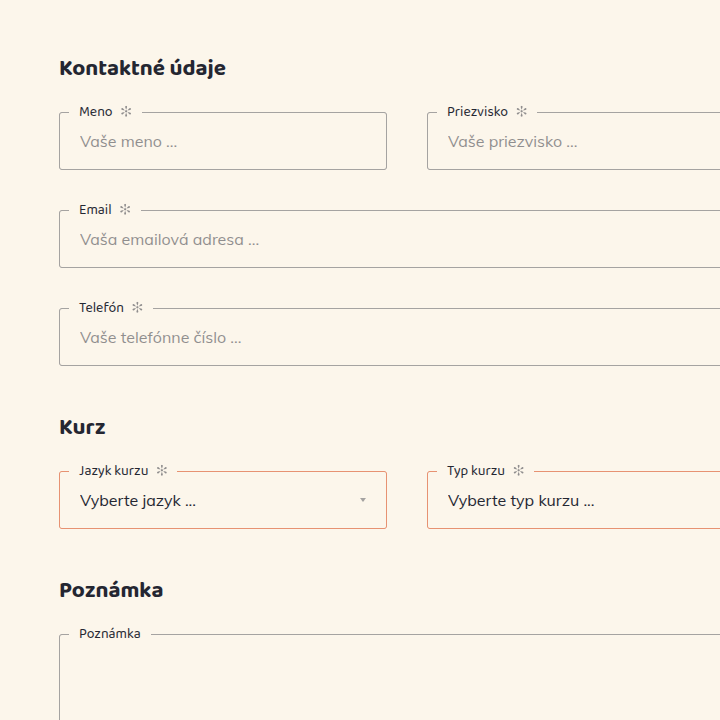 Lumar - Web Development - Application Form
