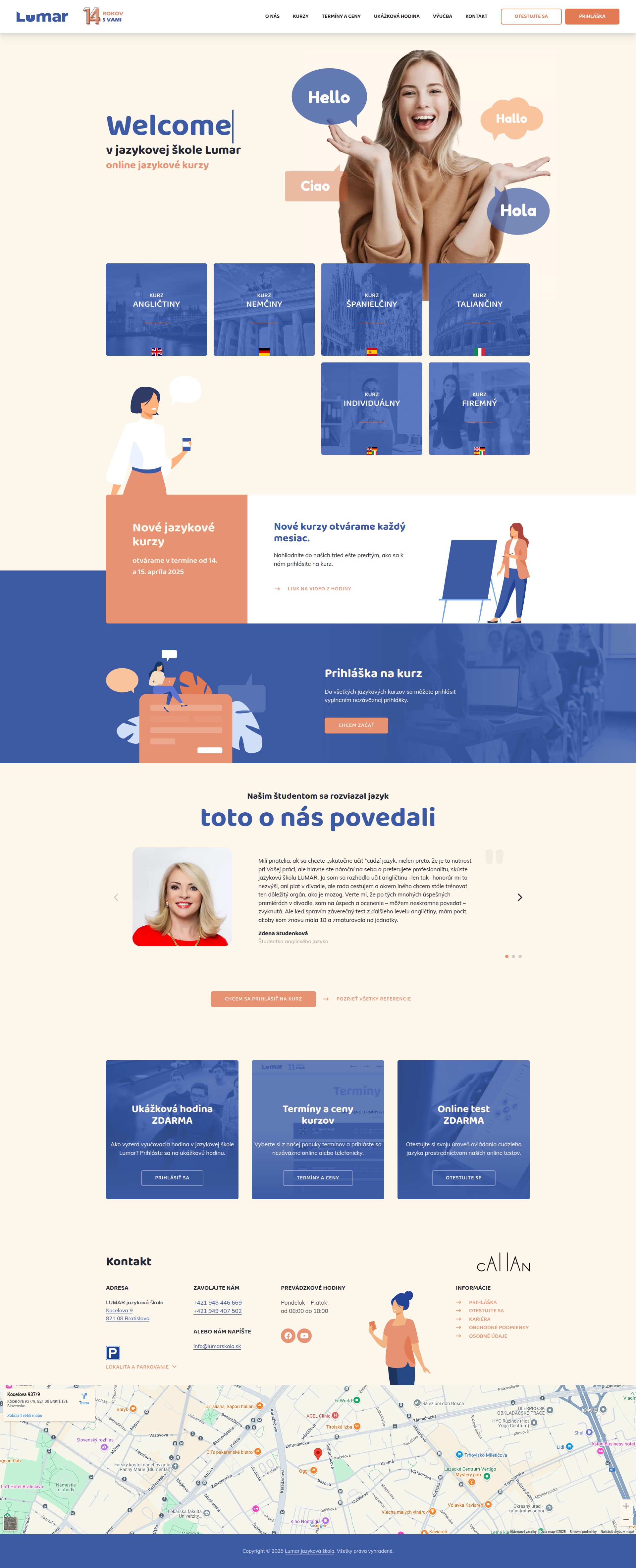 Lumar - Web Development - Homepage
