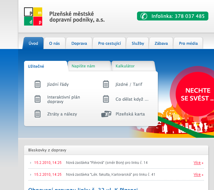 PMDP - Web Design - Header, Navigation & Hero Section