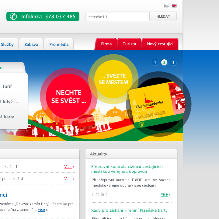 PMDP - Web Design - Header, Navigation & Hero Image