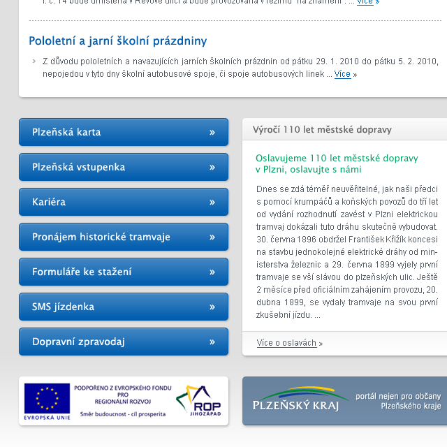 PMDP - Web Design - News & Links
