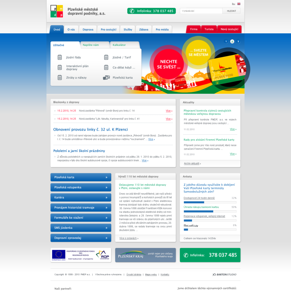 PMDP - Web Design - Homepage