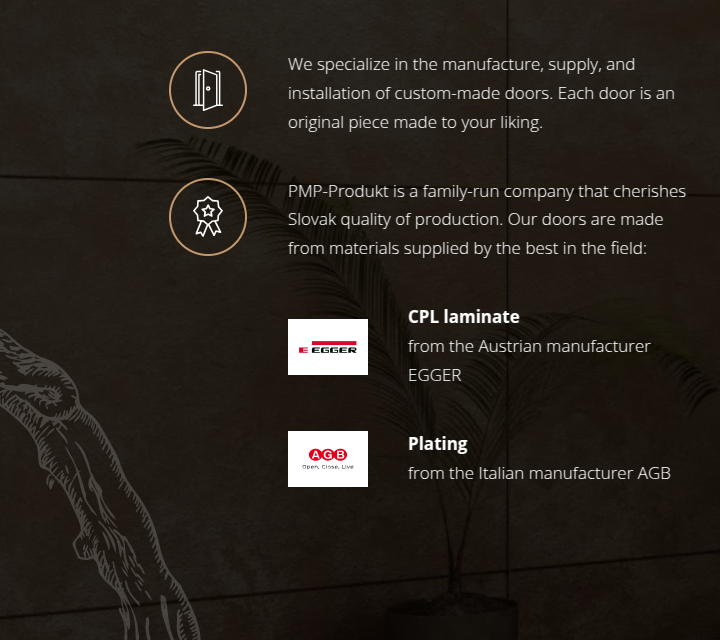 PMP Product - Web Development - Features