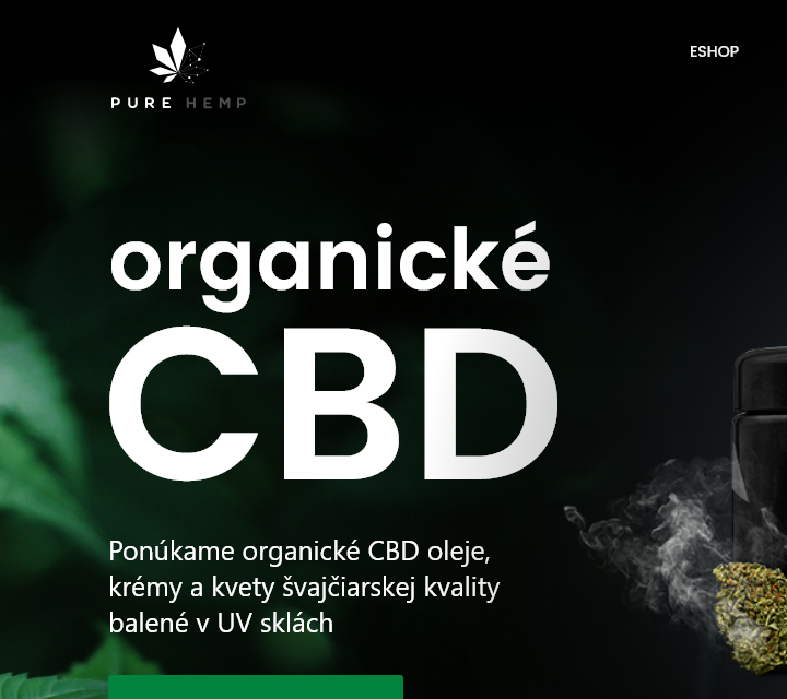 PureHemp - Web Development - Header, Navigation & Hero Section