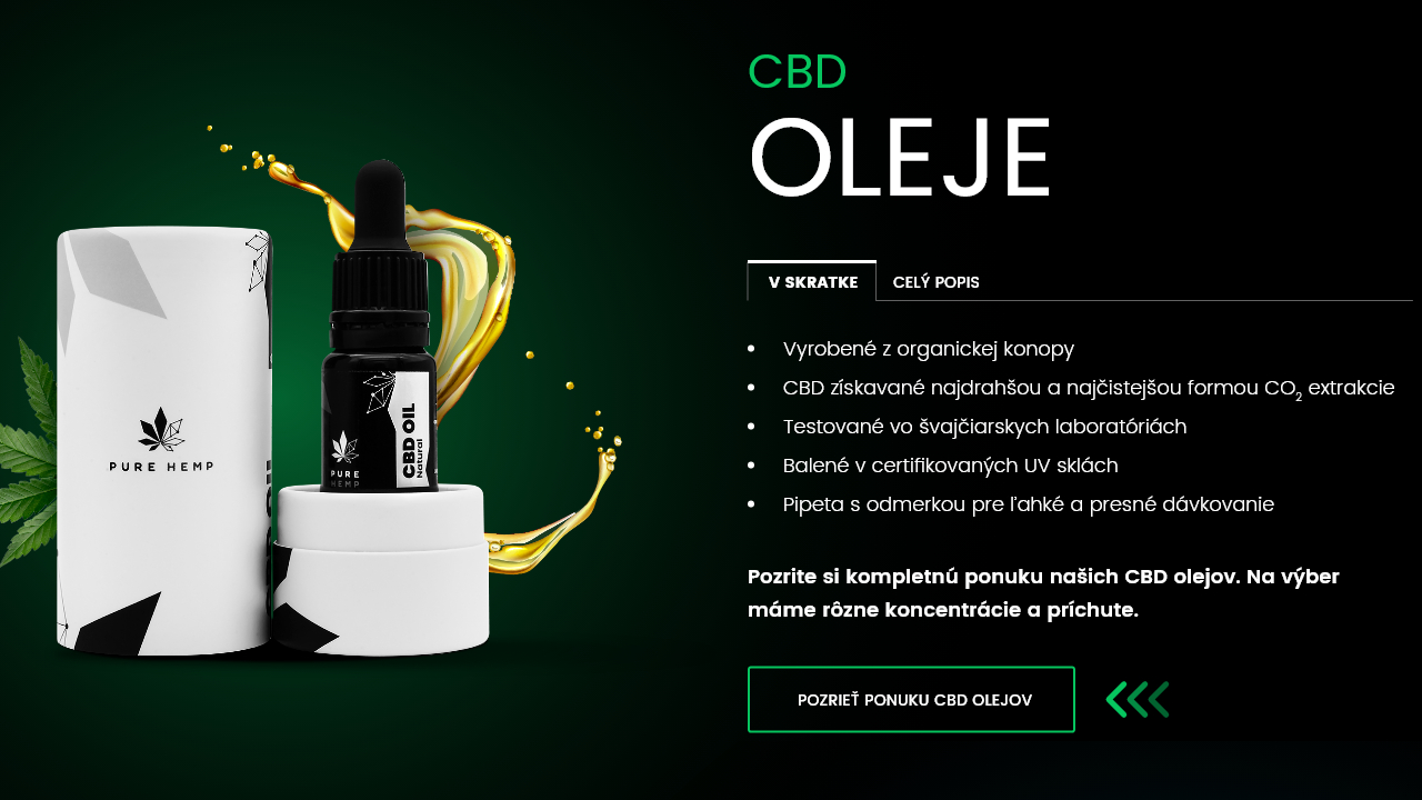 PureHemp - Web Development - Product Category