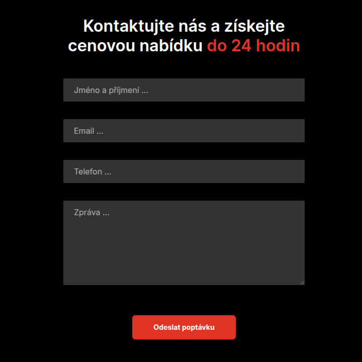 Renate Trans - Web Development - Form