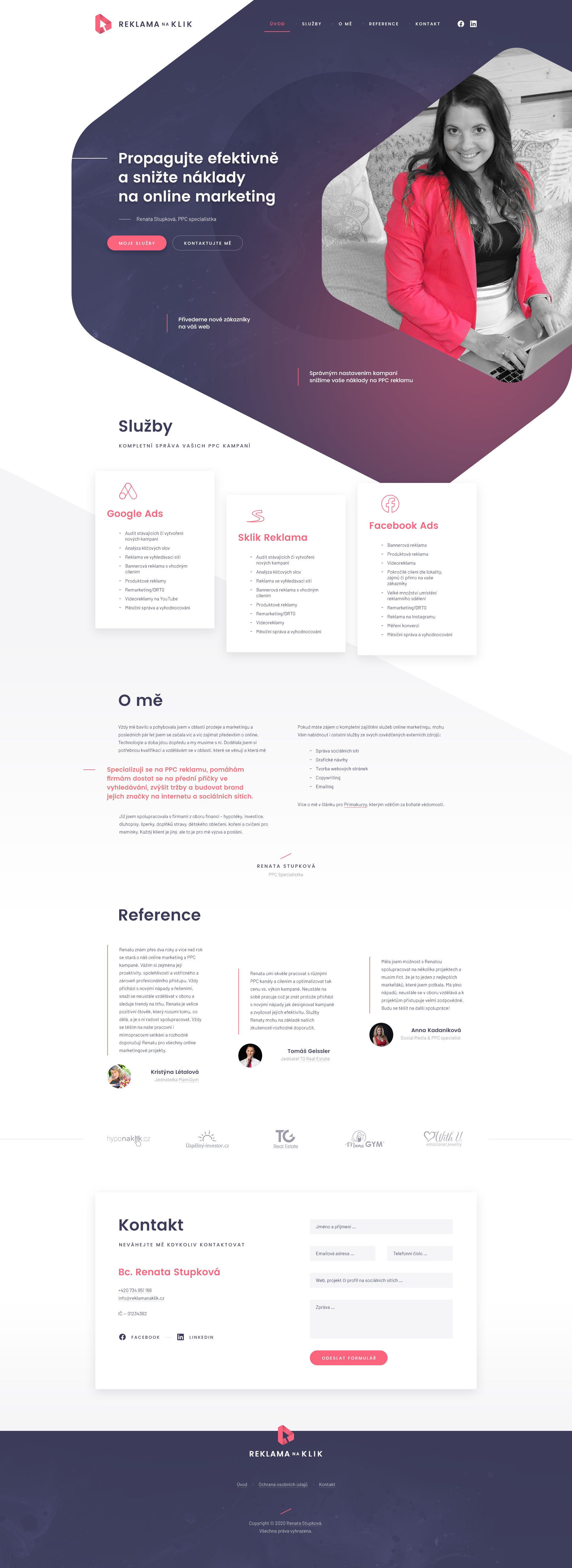 RnK - Web Design & Development - Homepage