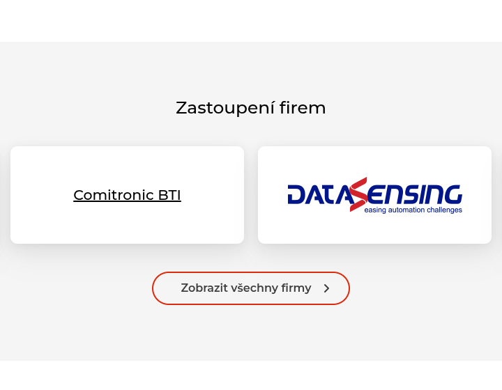 Teprostroj - Web Development - Manufacturers Carousel
