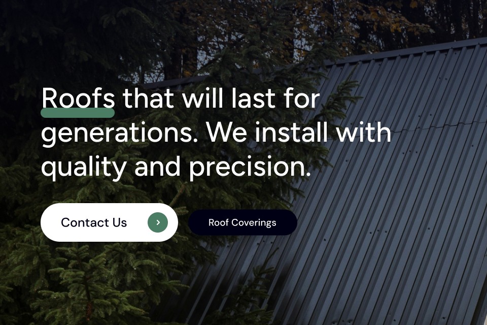 Falcved - Web Design & Development - Hero Headline