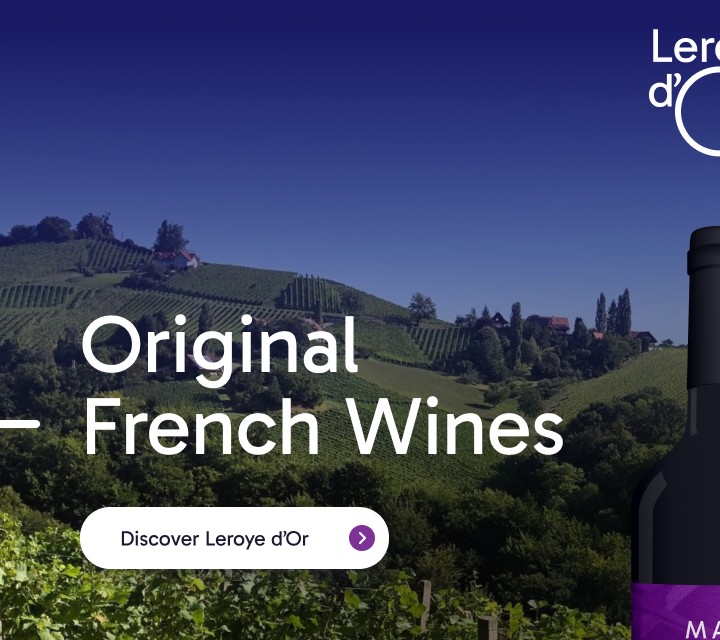 Leroye d'Or - Web Design - Hero Headline
