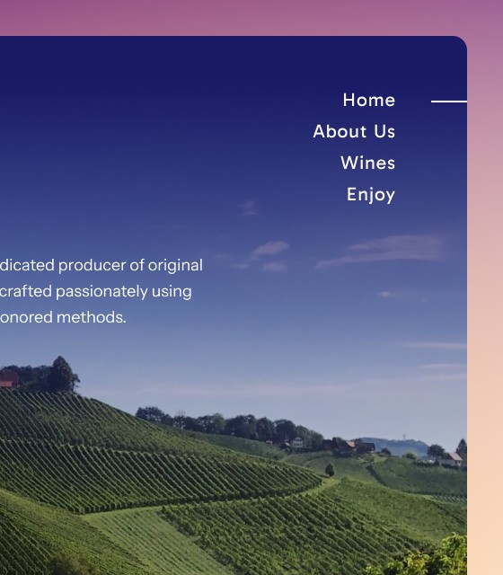 Leroye d'Or - Web Design - Navigation