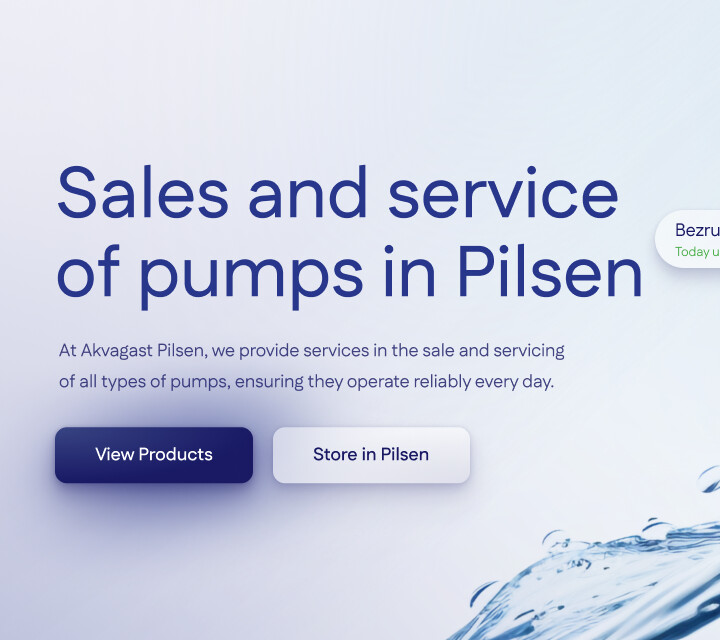 Local Pump Dealer Web Design & WordPress Development - Hero Title